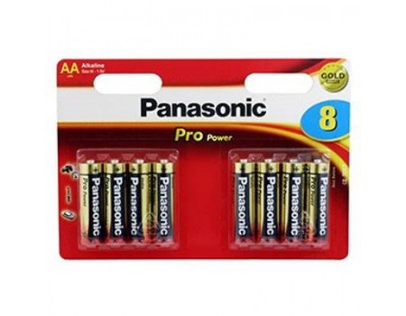 Батарейка PANASONIC AA PRO POWER * 8(6+2) (LR6XEG/8B2F)