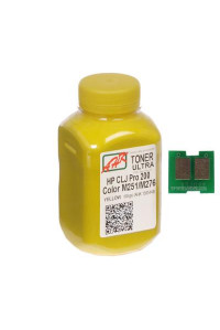 Тонер HP CLJ Pro 200/M251/M276n (131A) Yellow+chip AHK (1505160/1500738)