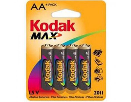Батарейка Kodak LR06 KODAK MAX * 4 (30952867)