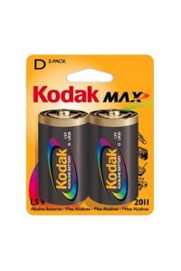 Батарейка Kodak LR20 KODAK MAX * 2 (30952843)