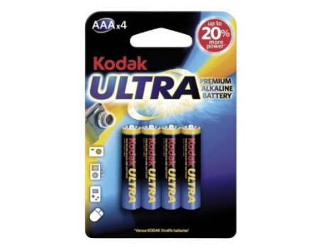Батарейка Kodak LR03 KODAK Ultra Premium * 4 (30959521)