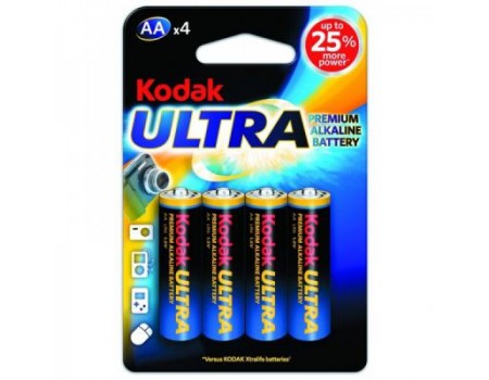 Батарейка Kodak LR06 KODAK Ultra Premium * 4 (30959514)