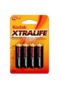 Батарейка Kodak LR03 KODAK XtraLife Alkaline * 4 (30951990)