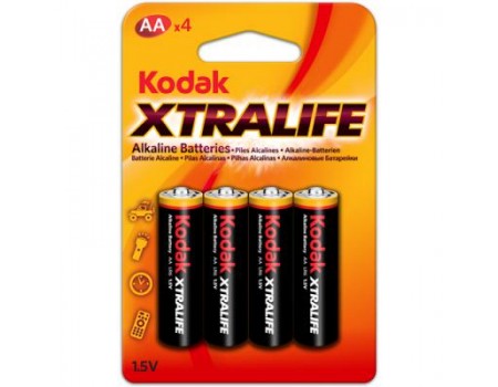 Батарейка Kodak LR03 KODAK XtraLife Alkaline * 4 (30951990)