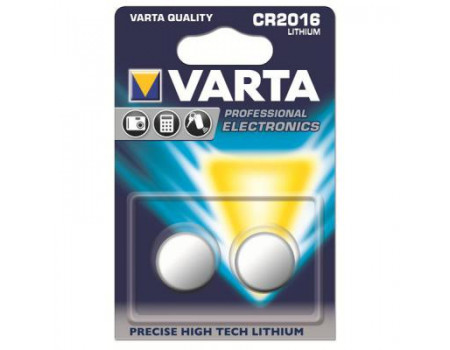 Батарейка Varta VARTA CR 2016 BLI 2 LITHIUM (06016101402)