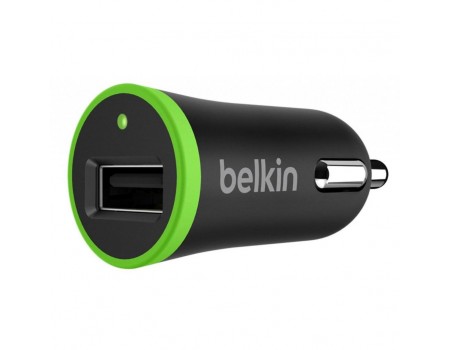 Зарядний пристрій Belkin USB MicroCharger (12V + microUSB cable, USB 1Amp) (F8M711bt04-BLK)