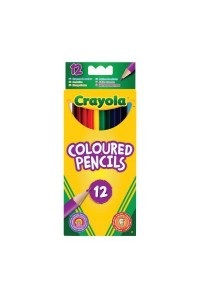 Олівці кольорові Crayola 12 цветных карандашей (3612)