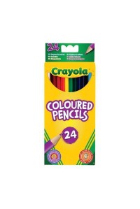 Олівці кольорові Crayola 24 цветных карандаша (3624)