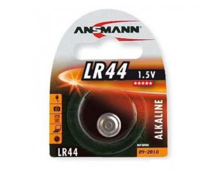 Батарейка Ansmann LR44 Alkaline (V13GA, AG13) (5015303)