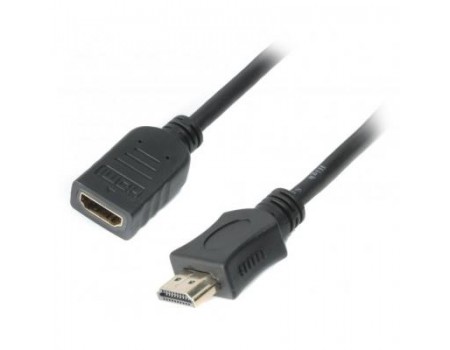 Кабель мультимедійний HDMI male to female 1.8m Cablexpert (C