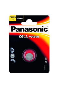 Батарейка PANASONIC CR 1620 * 1 LITHIUM (CR-1620EL/1B)