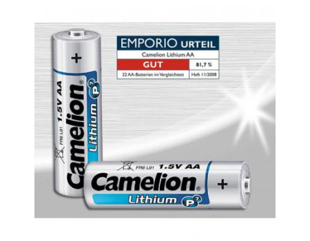 Батарейка Camelion Lithium P7™ FR6 * 2 (FR6-BP2)