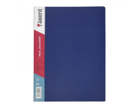 Папка з файлами Axent 10 sheet protectors, blue (1010-02-А)