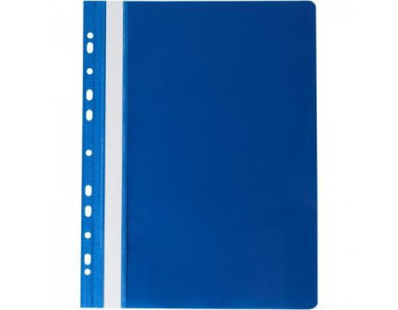 Папка-швидкозшивач Buromax A4, perforated, PVC, dark blue/ PROFESSIONAL (BM.3331-03)