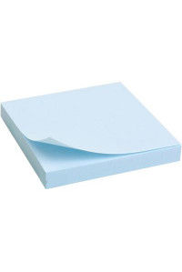Папір для нотаток Axent with adhesive layer 75x75мм, 100sheets., pastel blue (2314-04-А)