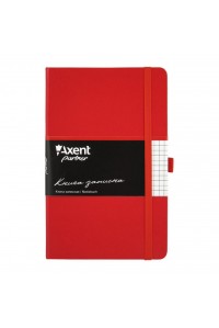 Канцелярська книга Axent Partner, 125*195, 96sheets, square, red (8201-03-А)