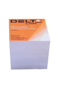 Папір для нотаток Delta by Axent білий 90Х90Х80мм, unglued (D8005)