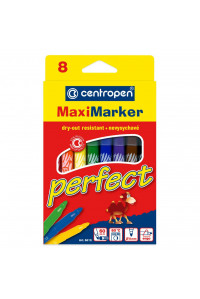 Фломастери Centropen 8610 Maxi Perfect, 8 colors (8610/08)