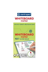 Маркер Centropen Board 2709 1-2 мм, round tip, green (2709/04)