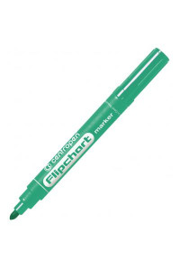 Маркер Centropen Flipchart 8550 2,5 мм, round tip, green (8550/04)