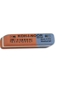 Гумка KOH-I-NOOR combined eraser BlueStar, 6521/60 (65210600
