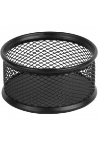 Підставка для скріпок Axent 80x80x40мм, wire mesh, black (2113-01-A)