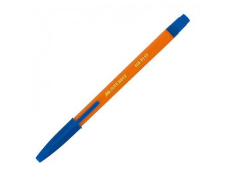 Ручка кулькова BUROMAX non-retractable JOBMAX ORANGE, blue (BM.8119-01)
