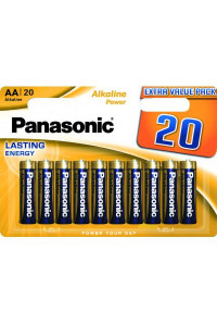 Батарейка PANASONIC LR06 Alkaline Power * 20 (LR6REB/20BW)