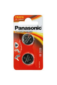 Батарейка PANASONIC CR 2016 * 2 LITHIUM (CR-2016EL/2B)