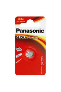 Батарейка PANASONIC SR44 * 1 Silver Oxide (SR-44EL/1B)
