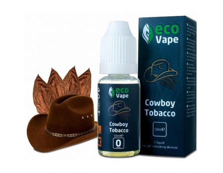 Рідина для електронних сигарет ECO Vape Cowboy Tobacco 0 мг/мл (LEV-CT-0)