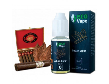 Рідина для електронних сигарет ECO Vape Cuban Sigar 0 мг/мл (LEV-CS-0)