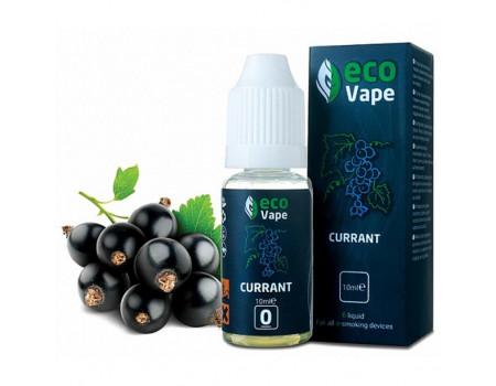 Рідина для електронних сигарет ECO Vape Currant 0 мг/мл (LEV-CCN-0)