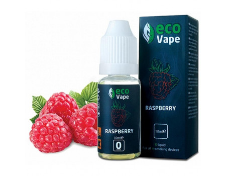 Рідина для електронних сигарет ECO Vape Raspberries 0 мг/мл (LEV-RB-0)