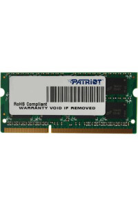 Модуль пам´яті для ноутбука SoDIMM DDR3 4GB 1600 MHz Patriot (PSD34G16002S)