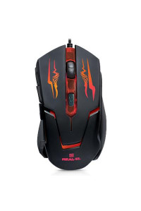 Мишка REAL-EL RM-520 Gaming, black