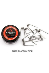 Дріт для спіралі Rofvape Prebuild Coils Alien Wire 0.45 Ом (10pcs) (PVPCAW)