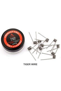 Дріт для спіралі Rofvape Prebuild Coils Tiger Wire 0.36 Ом (10pcs) (PVPCTW)