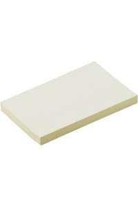 Папір для нотаток Buromax with adhesive layer 76x127мм, 100sheets, yellow (BM.2314-01)