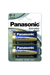 Батарейка PANASONIC D LR20 Everyday Power * 2 (LR20REE/2BR)