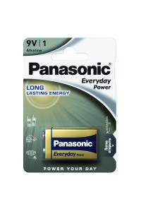 Батарейка PANASONIC Крона 6LR61 Everyday Power * 1 (6LR61REE/1BR)