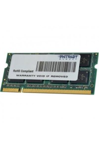 Модуль пам´яті для ноутбука SoDIMM DDR3 4GB 1333 MHz Patriot (PSD34G13332S)