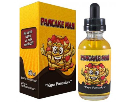 Рідина для електронних сигарет Vape Breakfast Classics Pancake Man 60 мл 0 мг (PK-60-0)