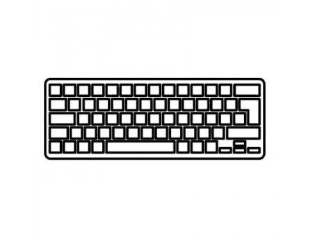 Клавіатура ноутбука ASUS X401 Series черная без рамки UA (A4