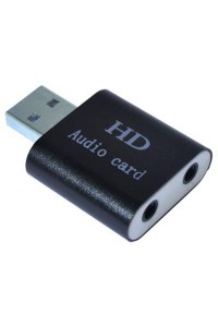 Звукова плата Dynamode USB-SOUND7-ALU black USB 2.0, 7.1