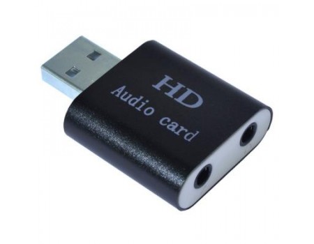 Звукова плата Dynamode USB-SOUND7-ALU black USB 2.0, 7.1