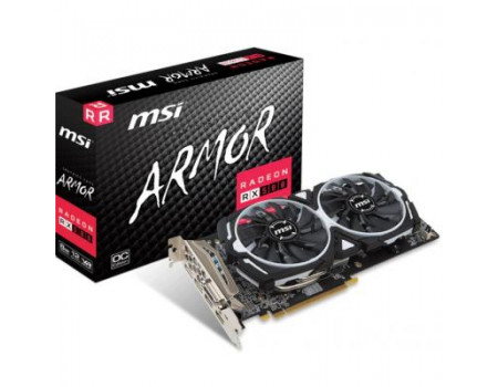 Відеокарта MSI Radeon RX 580 8192Mb ARMOR OC (RX 580 ARMOR 8G OC)
