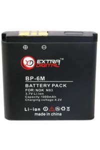 Акумуляторна батарея EXTRADIGITAL Nokia BP-6M (1000 mAh) (DV00DV1187)