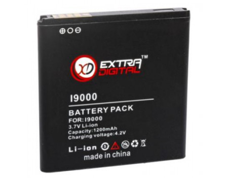 Акумуляторна батарея EXTRADIGITAL Samsung GT-i9000 Galaxy S (1200 mAh) (BMS1129)