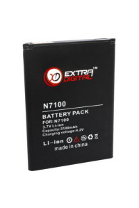 Акумуляторна батарея EXTRADIGITAL Samsung GT-N7100 Galaxy Note 2 (3100 mAh) (BMS6317)